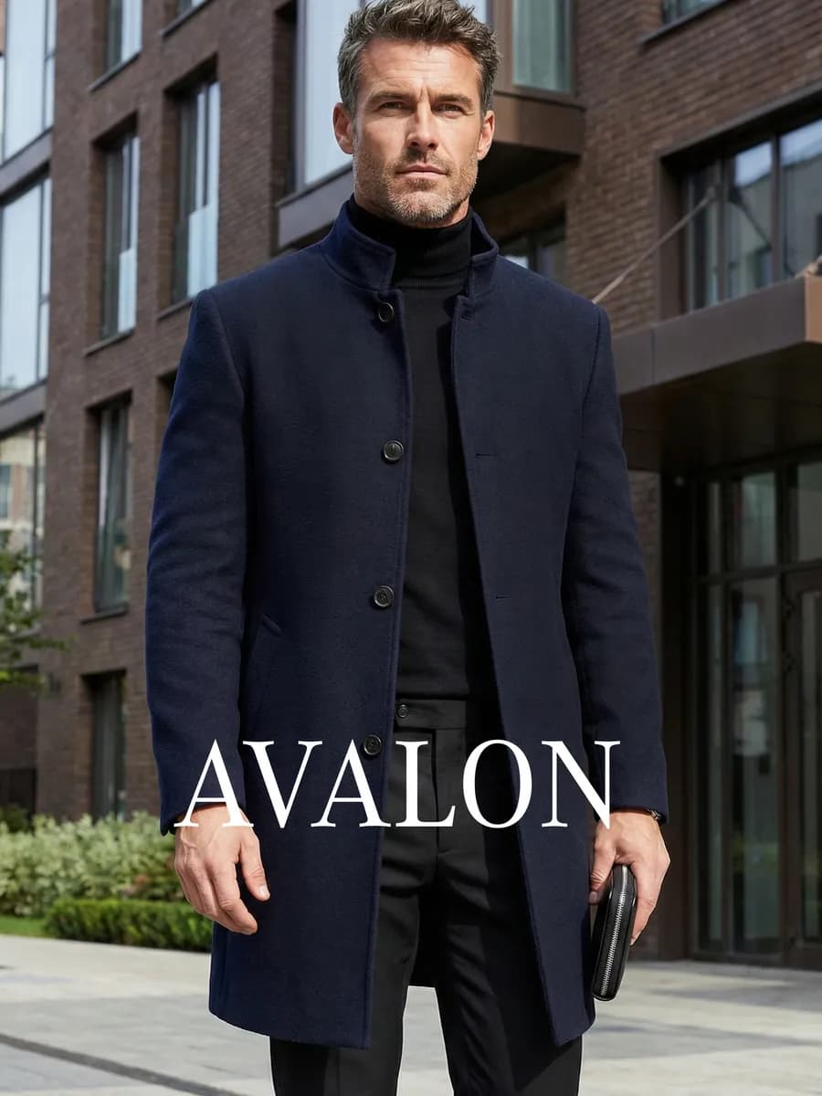 Пальто шерстяное