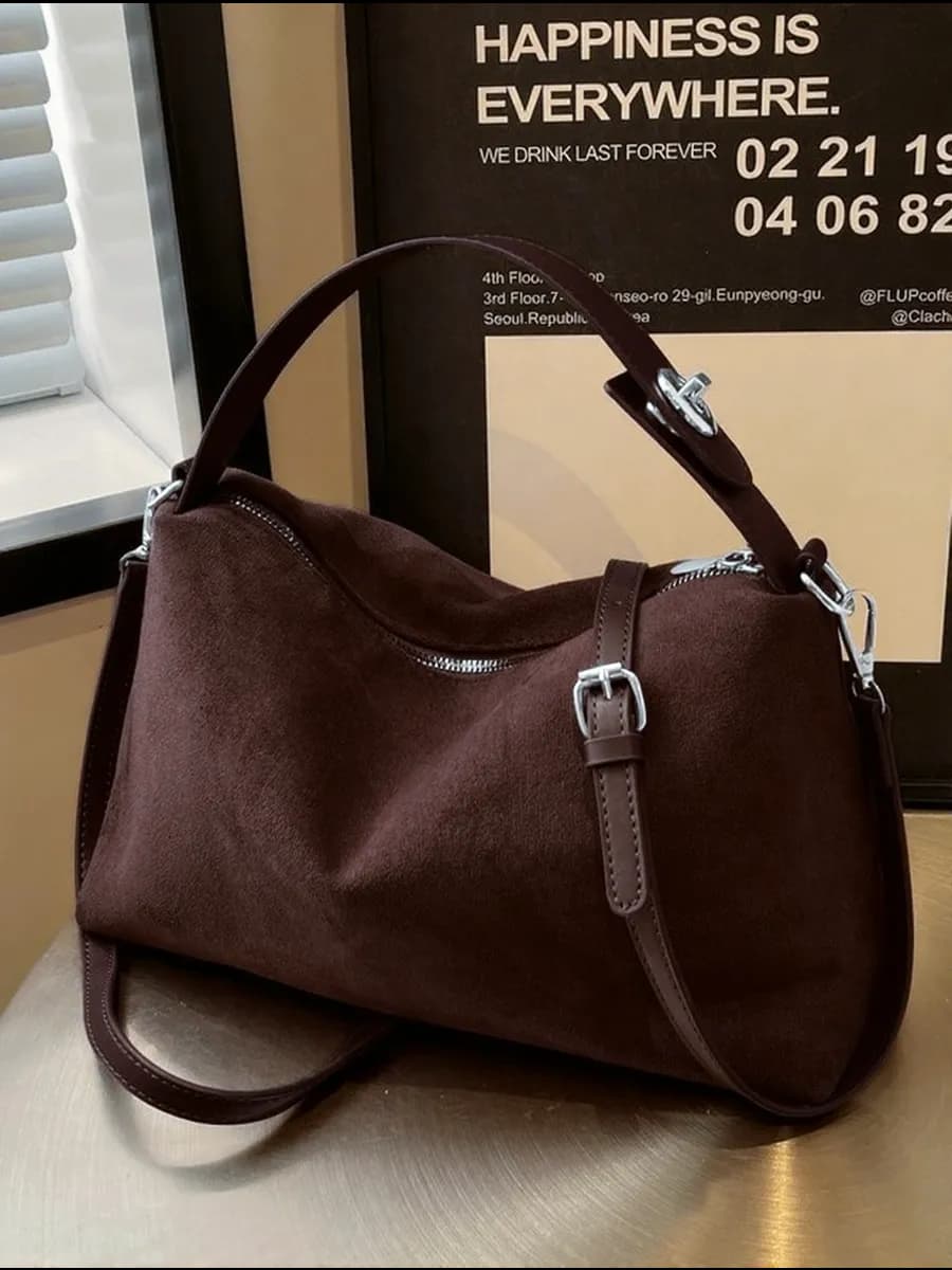 Сумка замшевая маленькая