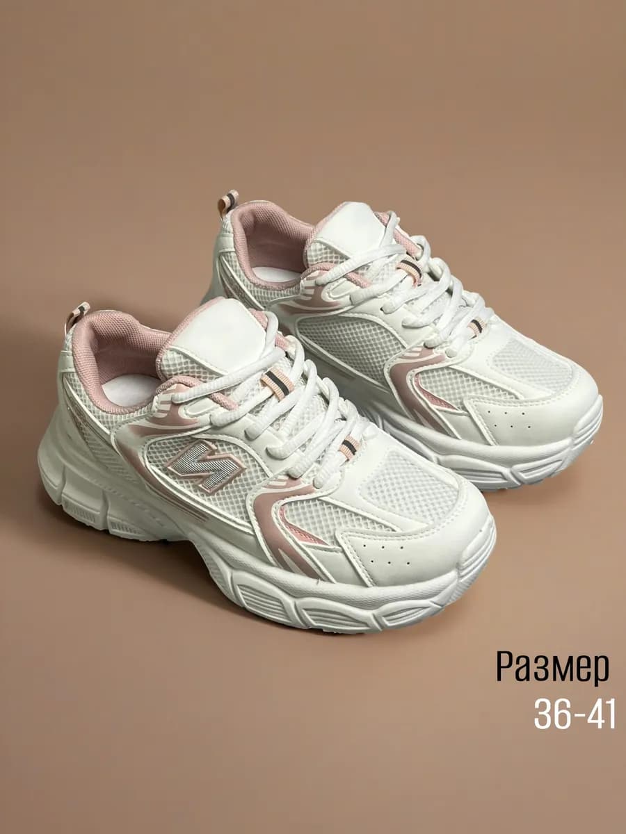 Спортивные кроссовки легкие дышащие - фото 1