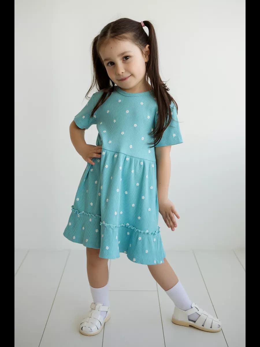 Нарядное платье для девочки в садик