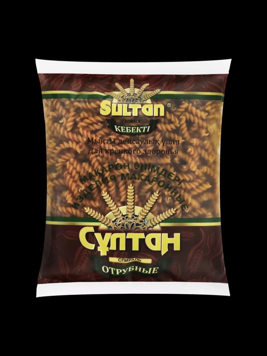 Отрубные макароны из твердых сортов пшеницы