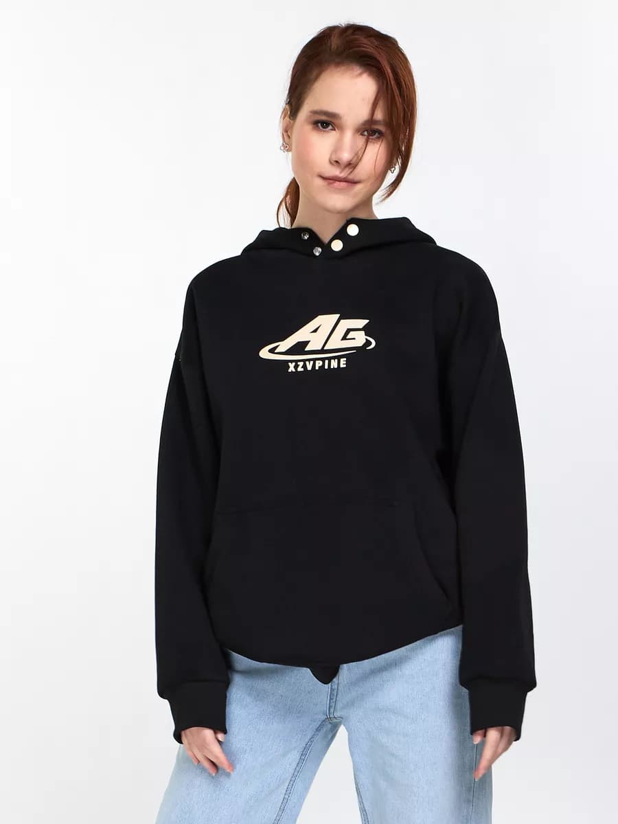 Худи оверсайз для девочки