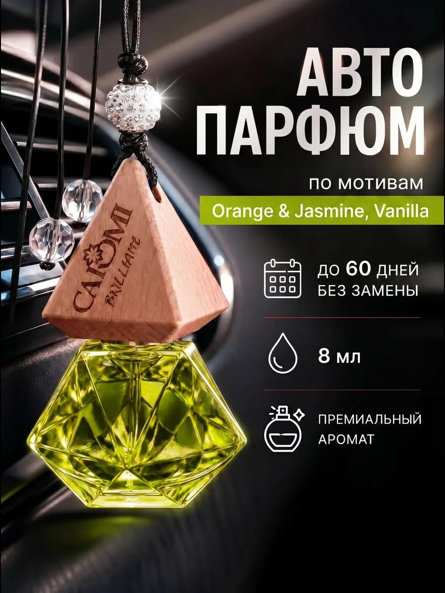Ароматизатор в машину парфюмированный Изумруд