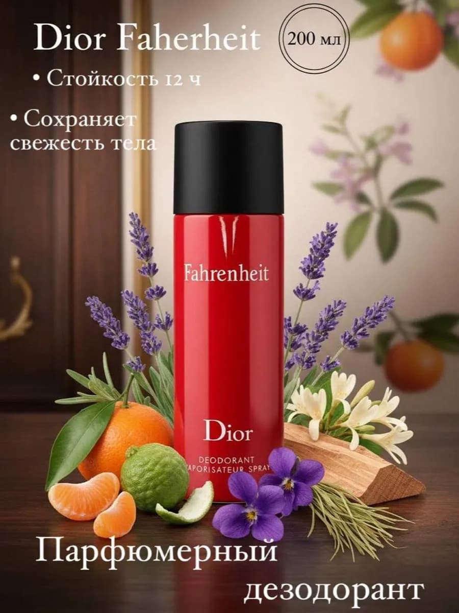 Парфюмерный дезодорант CHRISTIAN DIOR Fahrenheit