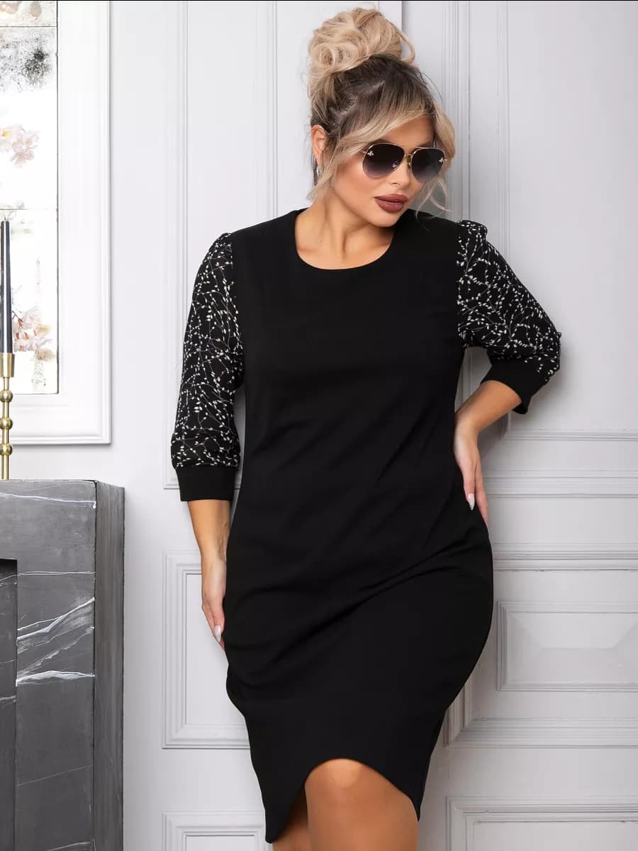 Платье нарядное больших размеров - фото 1