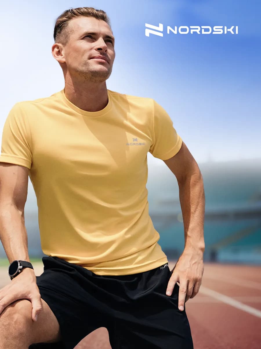Футболка спортивная для бега фитнеса Run