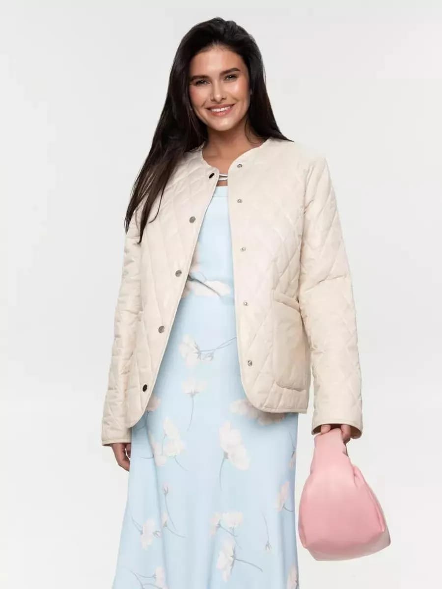 Куртка стеганая весна легкая