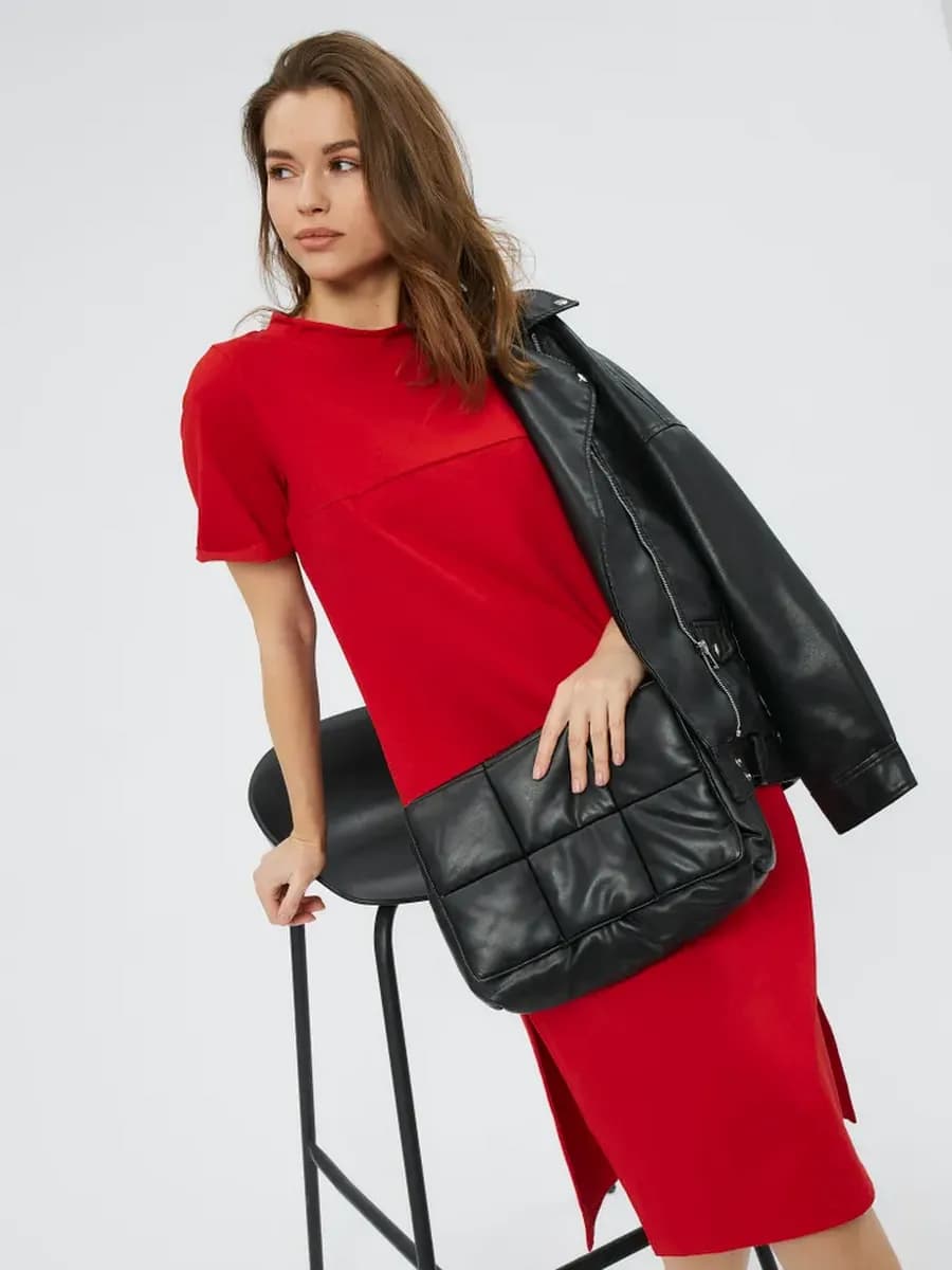 Летнее платье футболка - фото 1