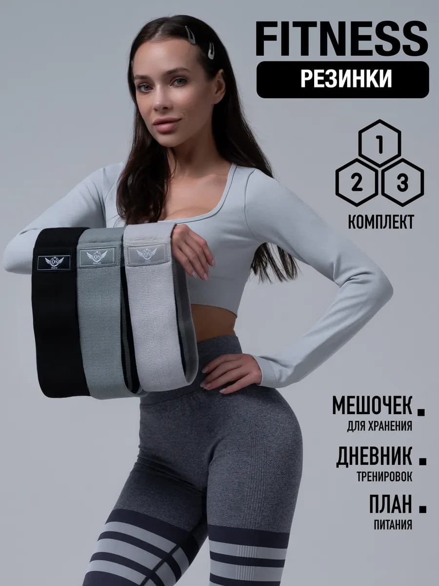 Резинки для фитнеса тканевые