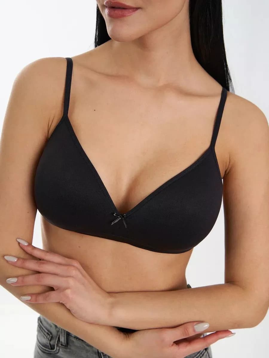 Бюстгальтер без косточек бесшовный