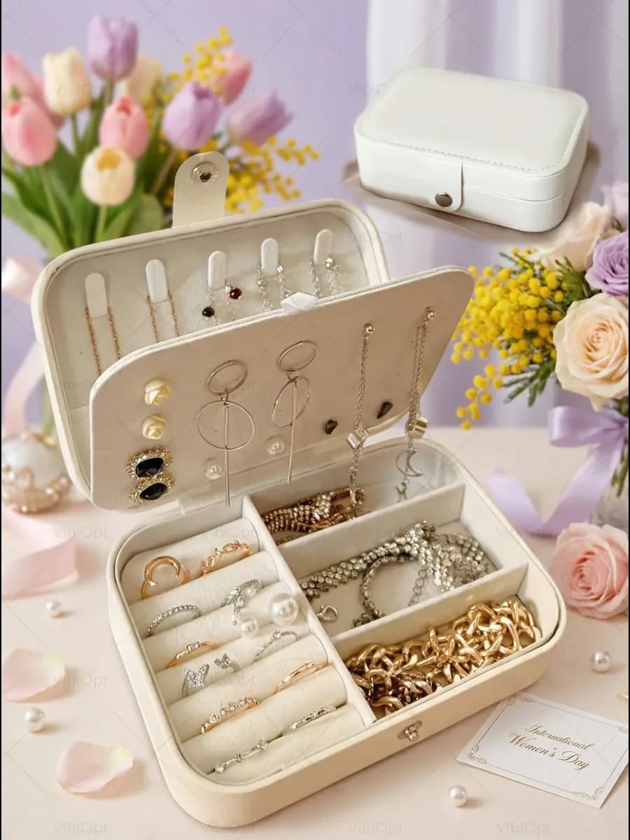 Шкатулка для хранения украшений и колец