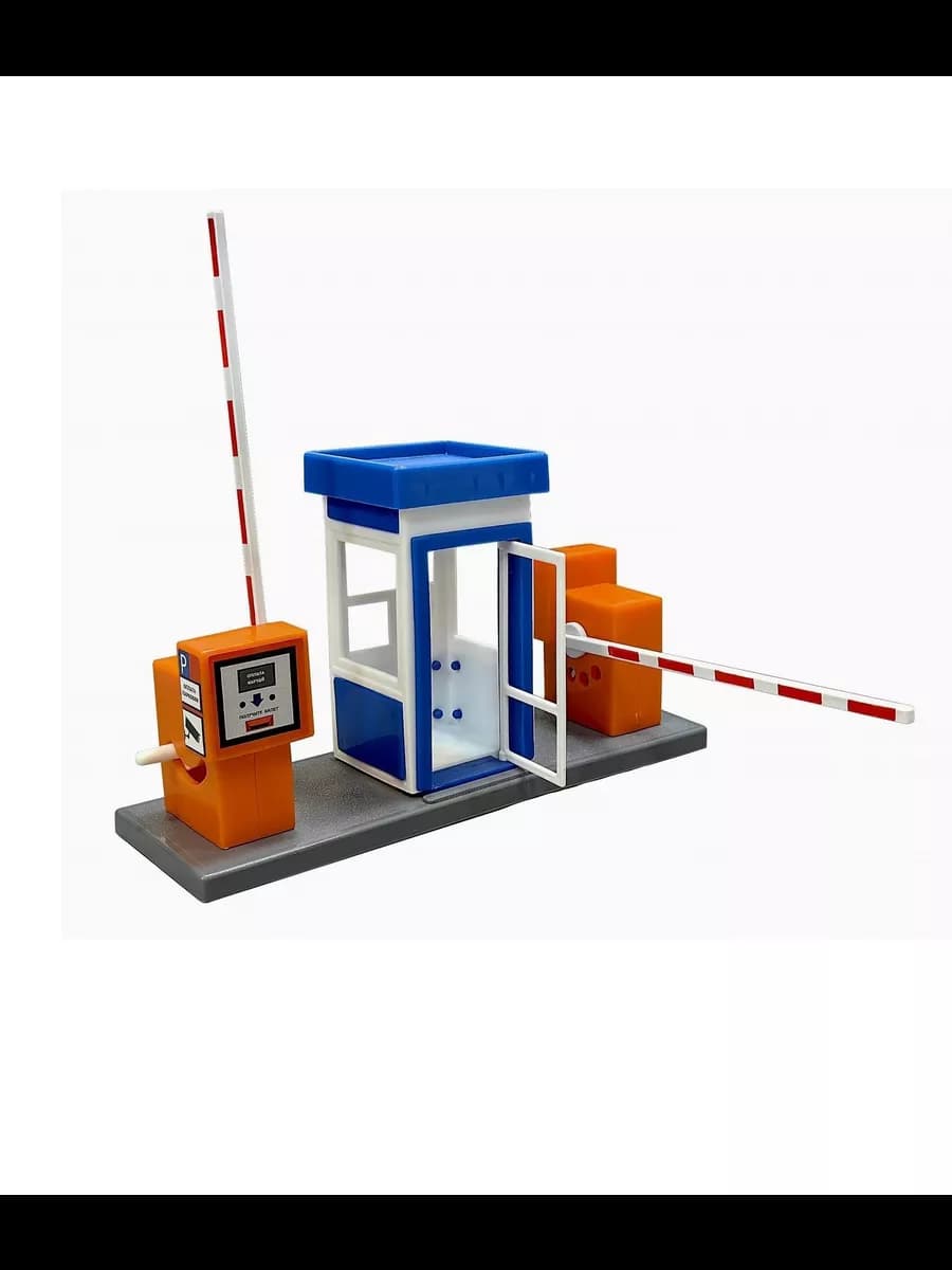 Игровой набор Шлагбаум для масштабных моделей С-212-Ф