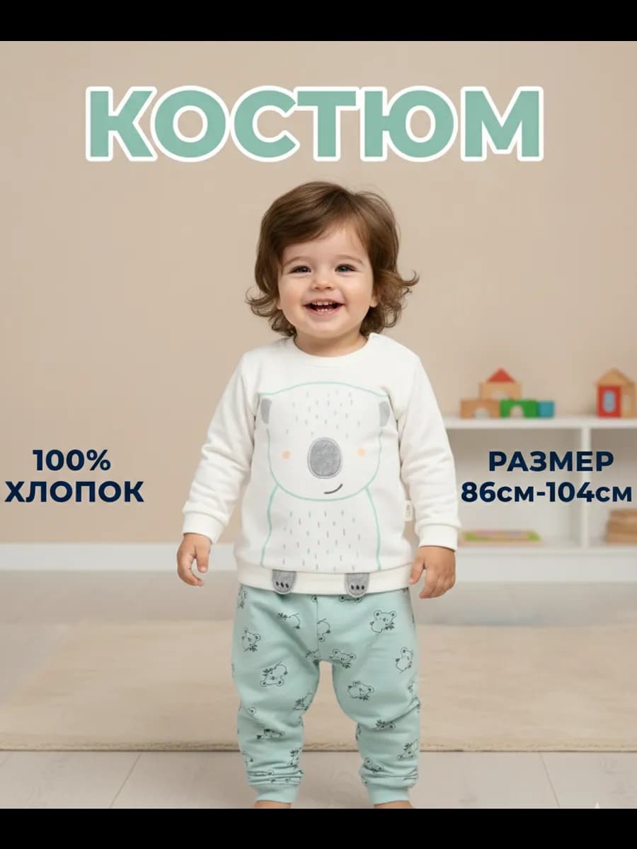 Костюм детский повседневный на весну в садик