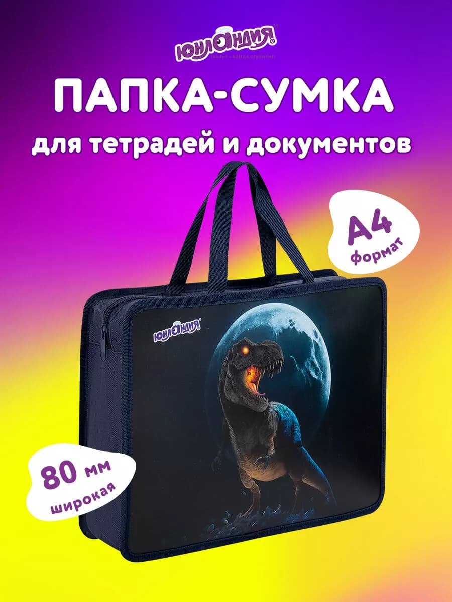Папка сумка для тетрадей труда рисования А4 мальчику в школу