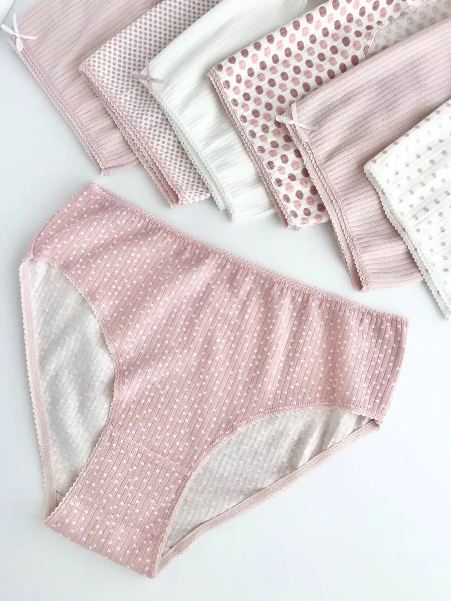 Трусы слипы набор 7 шт хлопковые молодежные