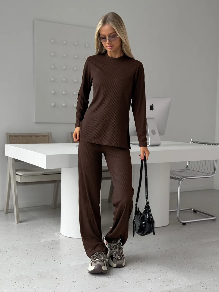 Костюм лапша трикотажный