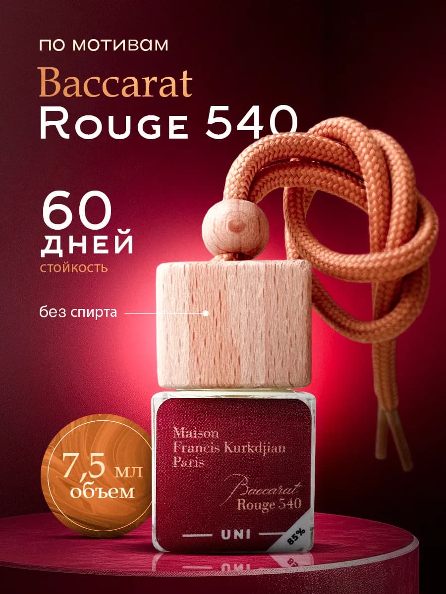 Ароматизатор в Машину - Автопарфюм Бакарат 540 Пахучка