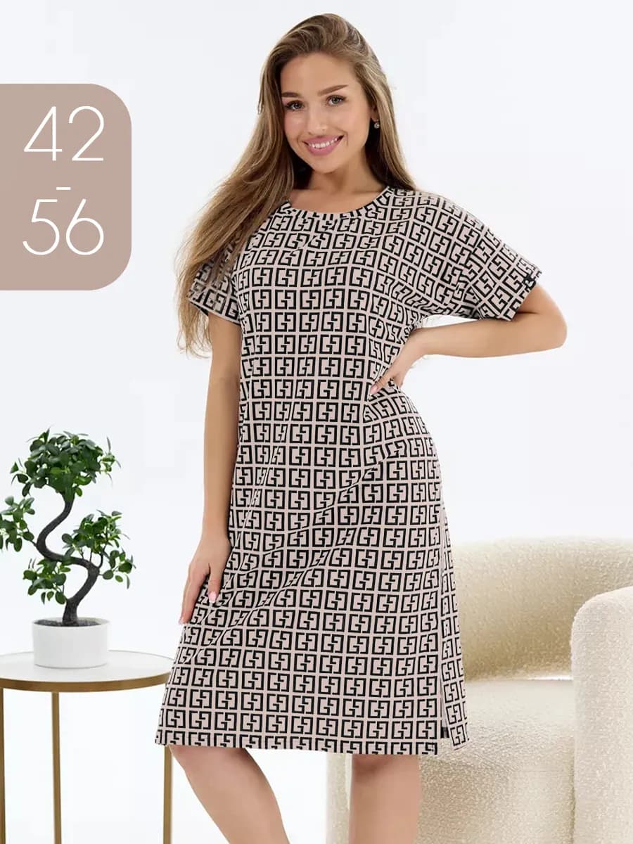 Платье домашнее, туника повседневная