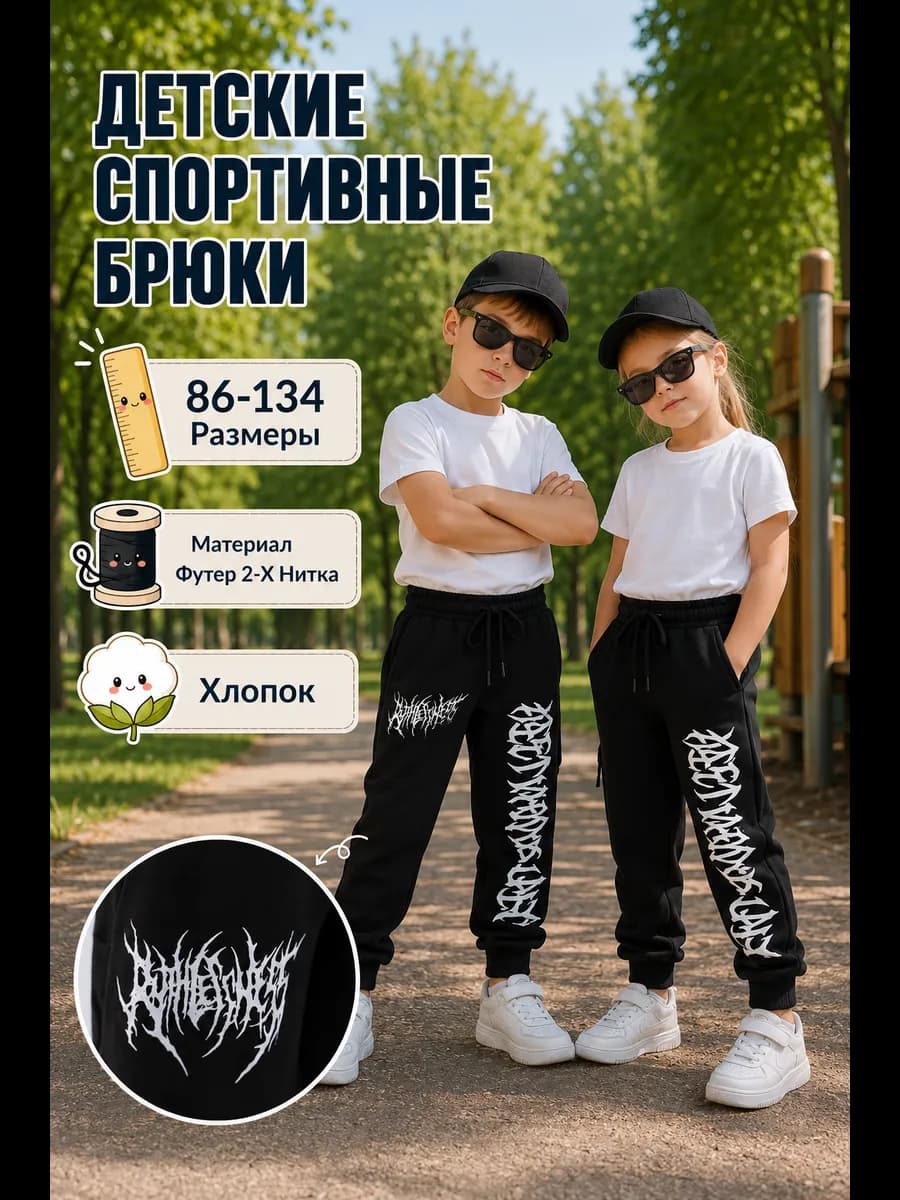 Брюки Детские Спортивные