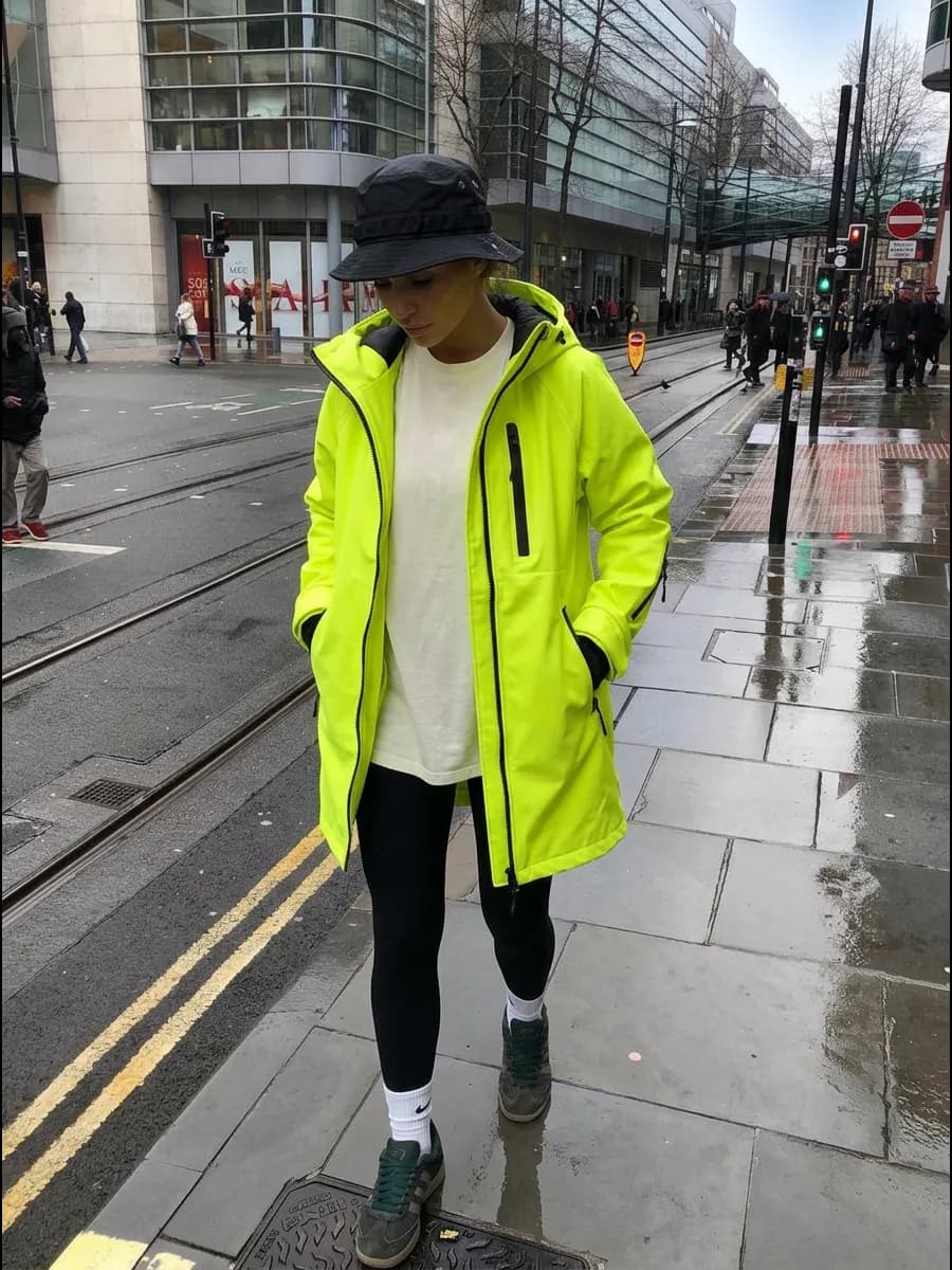 Куртка мембранная горнолыжная с капюшоном