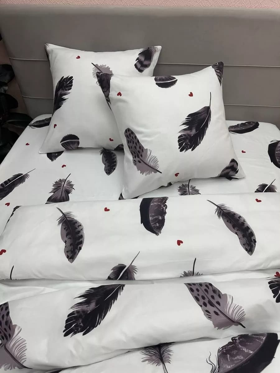 Постельное белье 2-х спальное с евро простыней