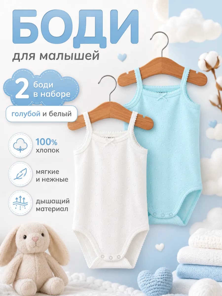 Боди-майка для малышей