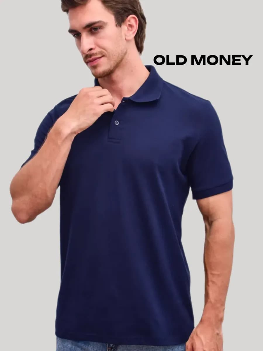 Поло базовое хлопок