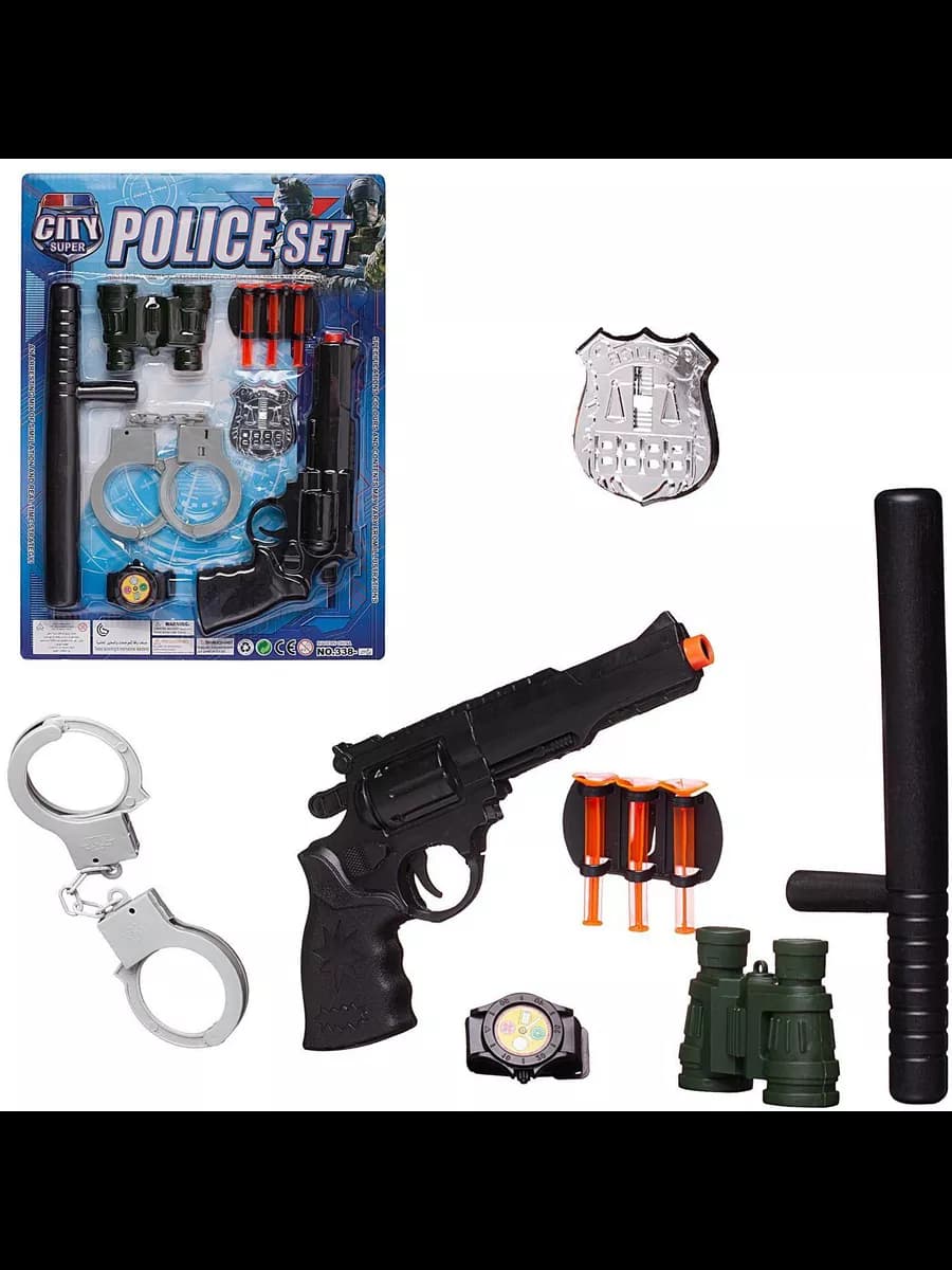 Игровой набор Полицейского Важная работа 10 предметов