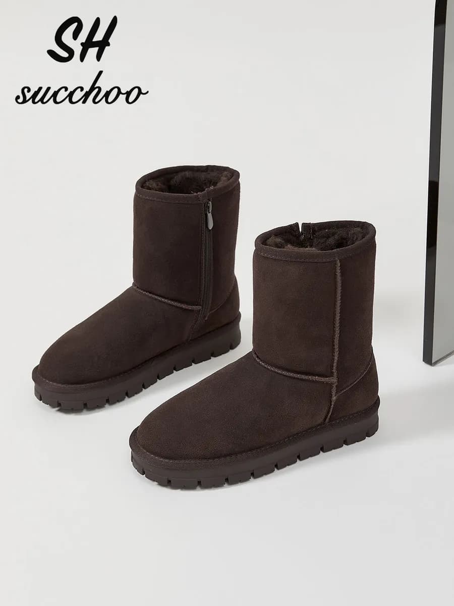 Угги женские зимние замшевые