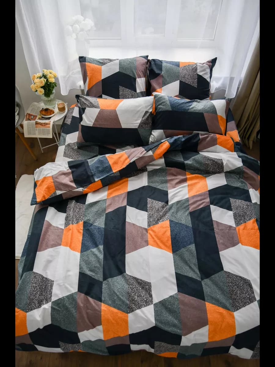 Постельное белье 2 спальное полисатин - фото 1