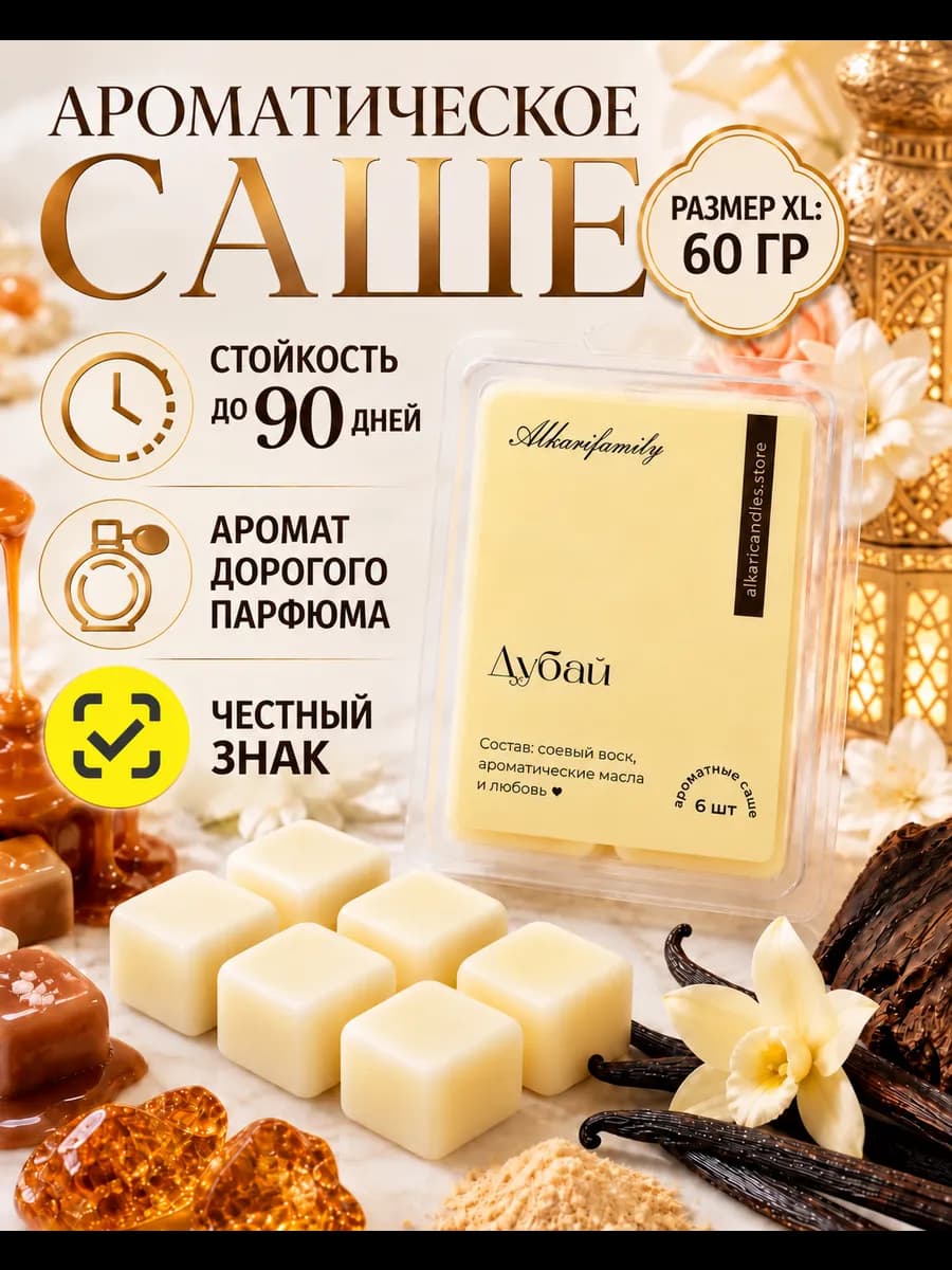Саше для белья в шкаф ароматическое