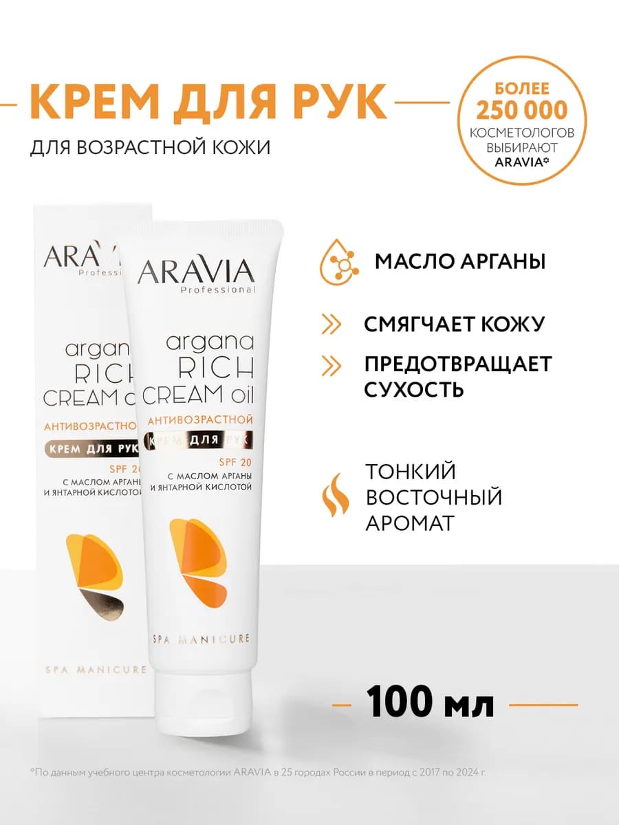 Крем для рук увлажняющий для сухой кожи антивозрастной