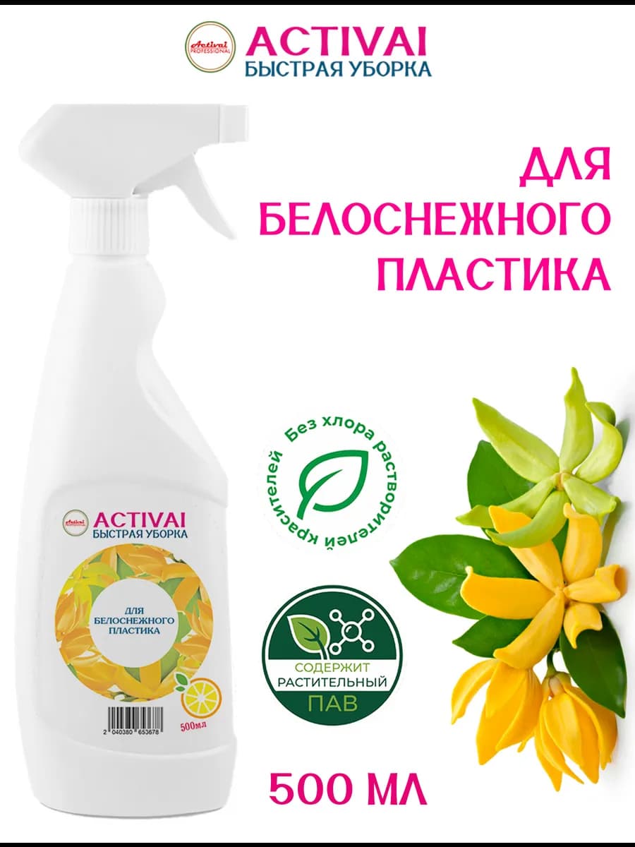 Чистящее средство для мытья пластиковых окон и пластика