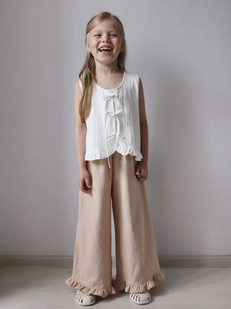 Брюки кюлоты летние