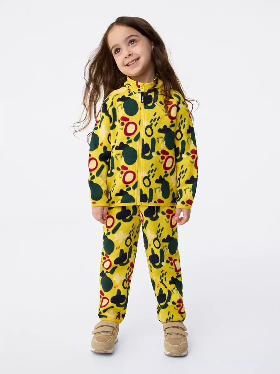 Комплект из вязаного флиса