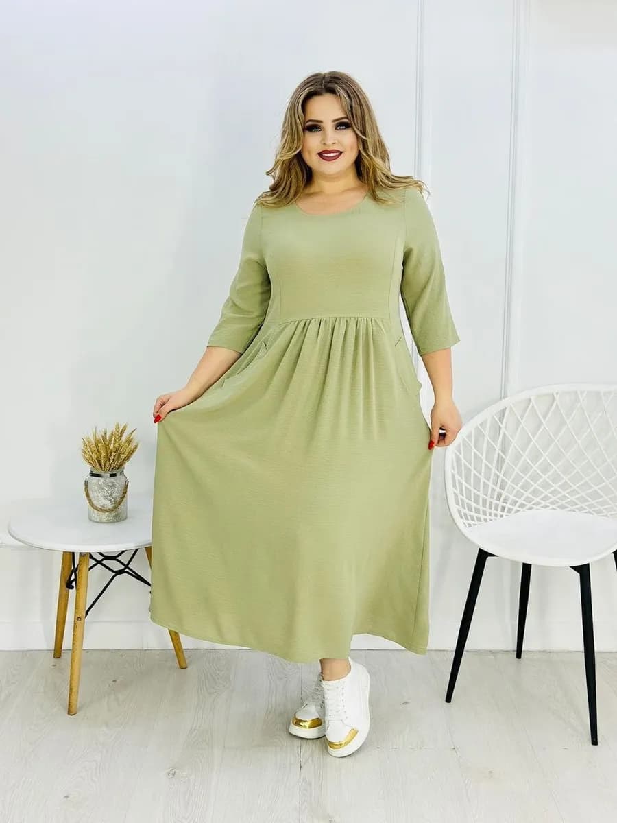 Летнее платье большие размеры - фото 1