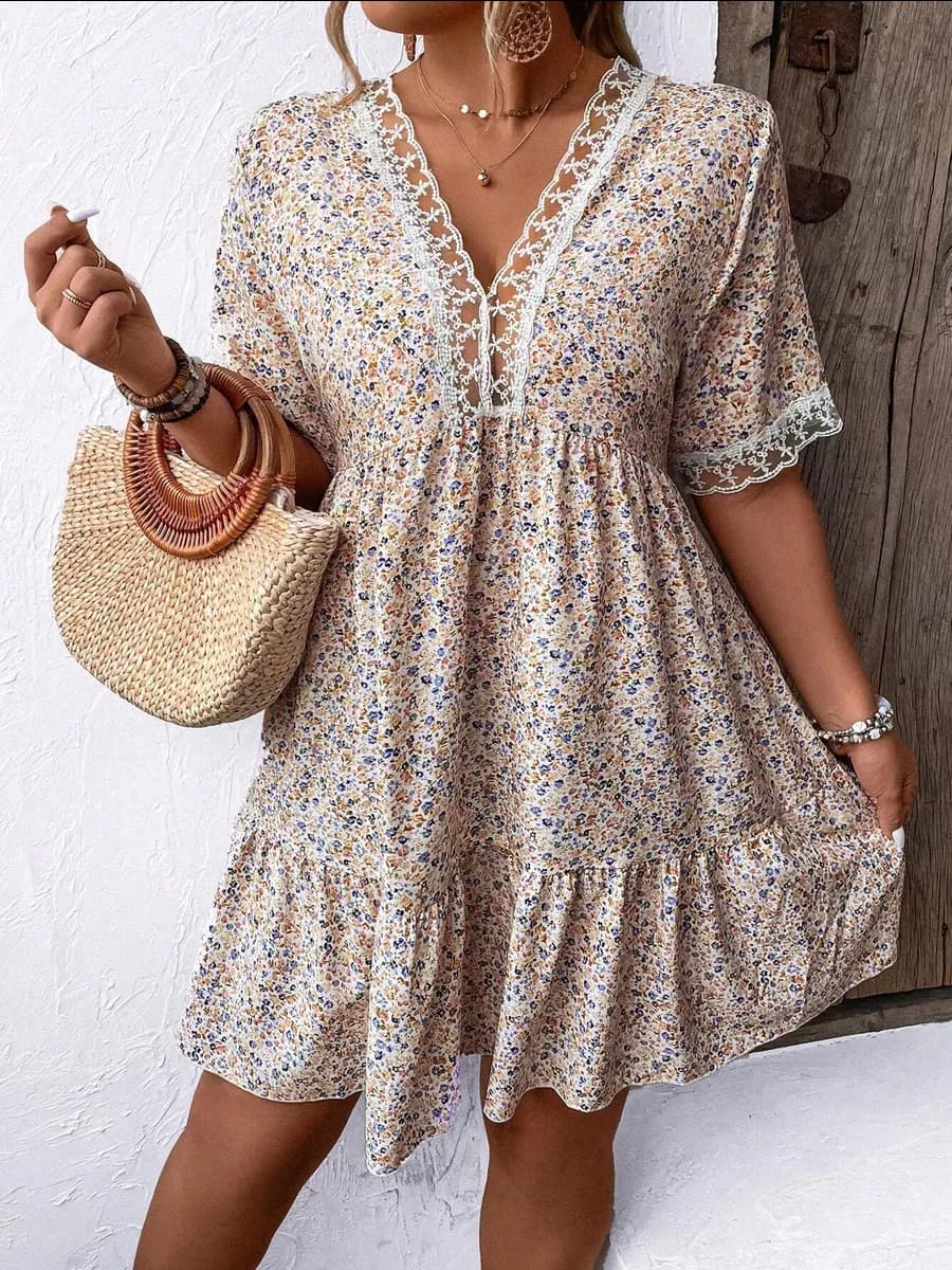 Платье летнее большого размера - фото 1