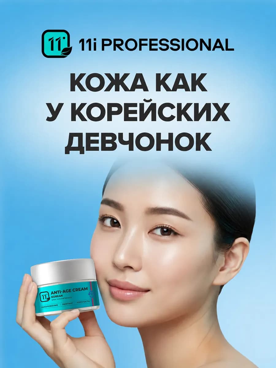Крем для лица увлажняющий антивозрастной питательный Корея