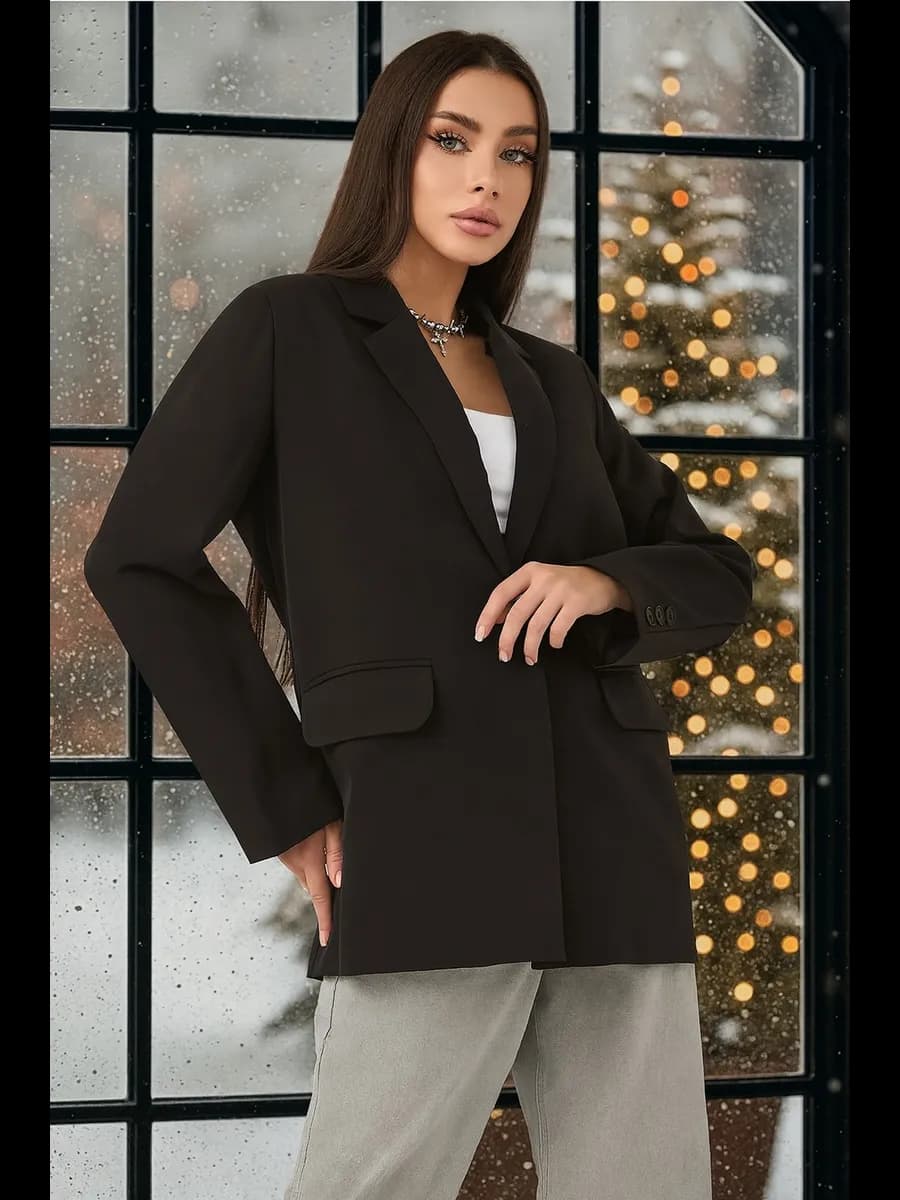 Пиджак оверсайз классический