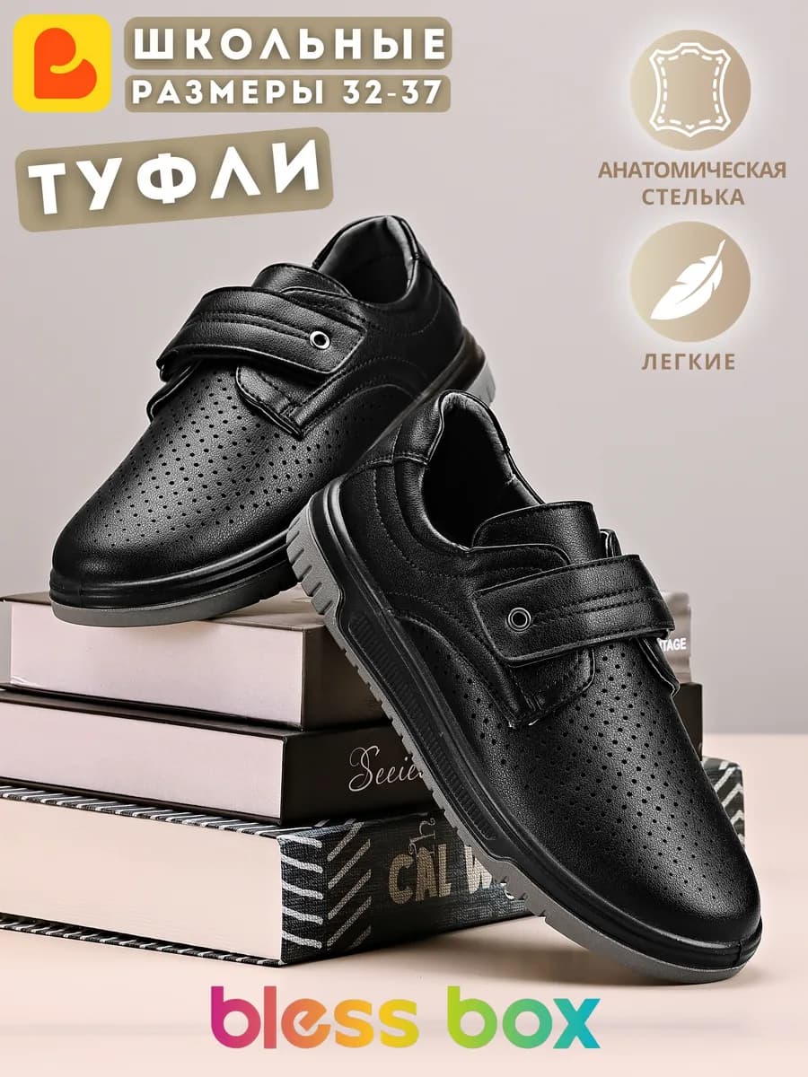 Классические школьные туфли сменка