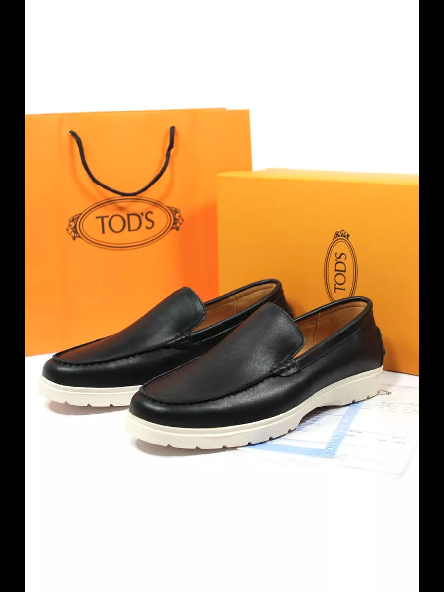 Лоферы из натуральной кожи TOD'S