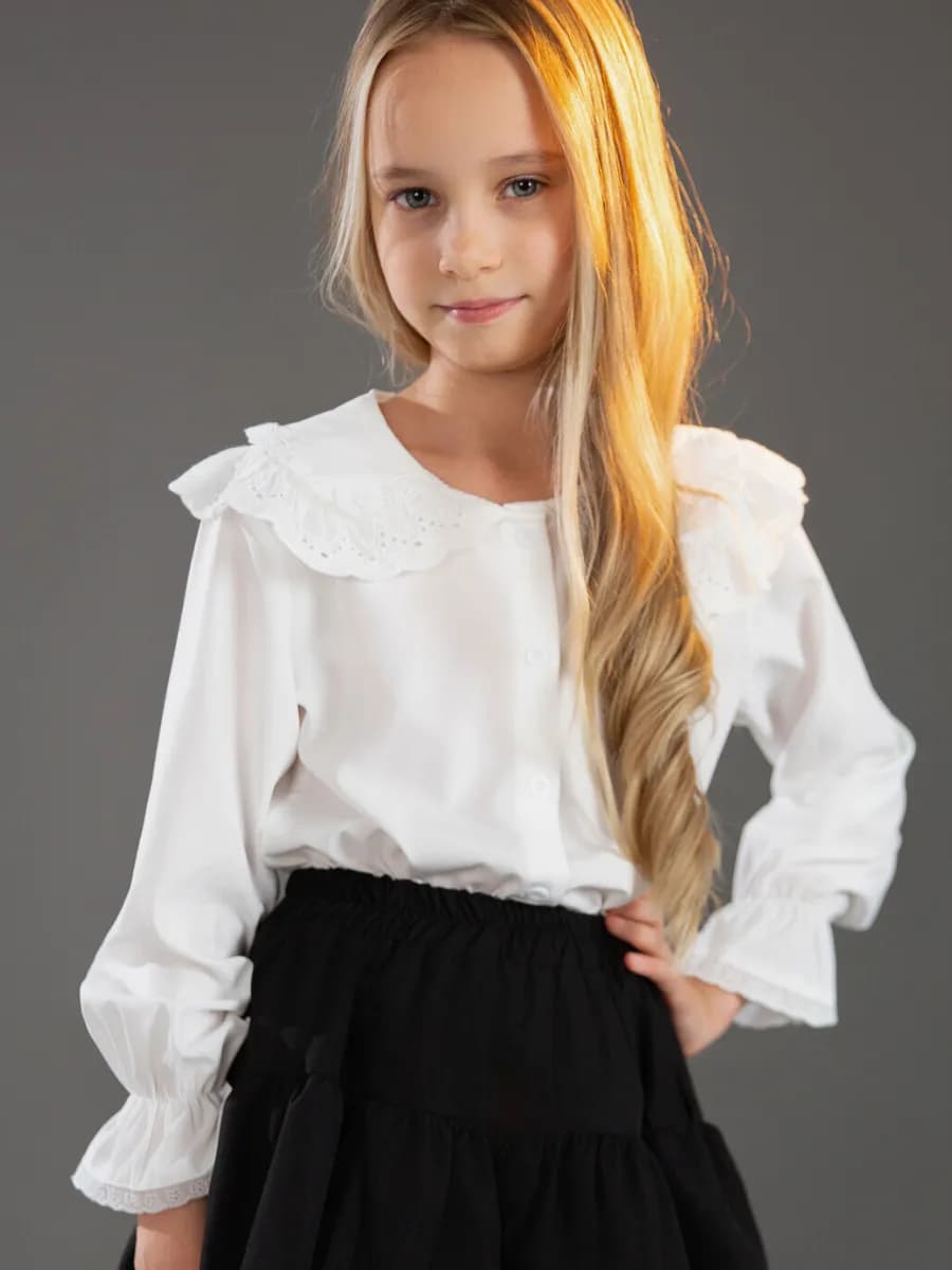 Блузка школьная