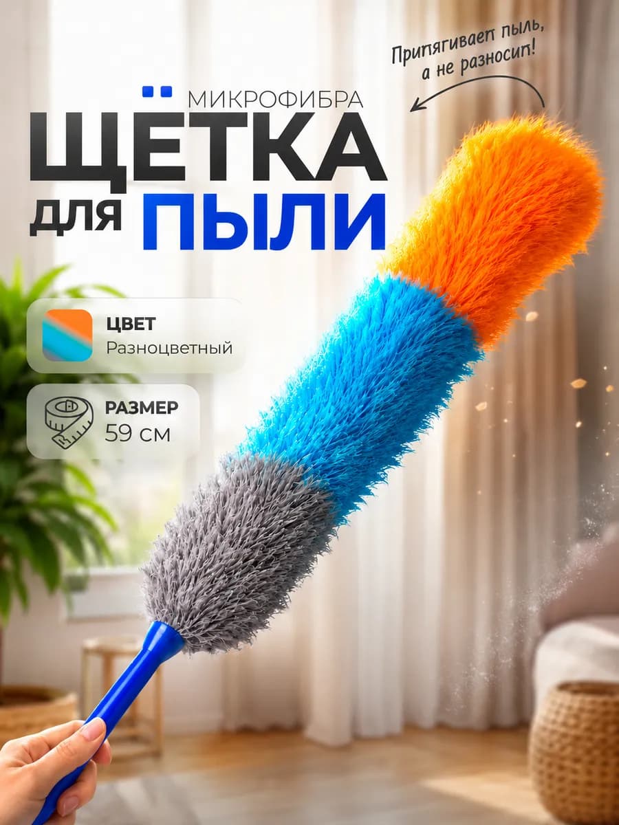 Щетка для уборки пыли, пипидастр