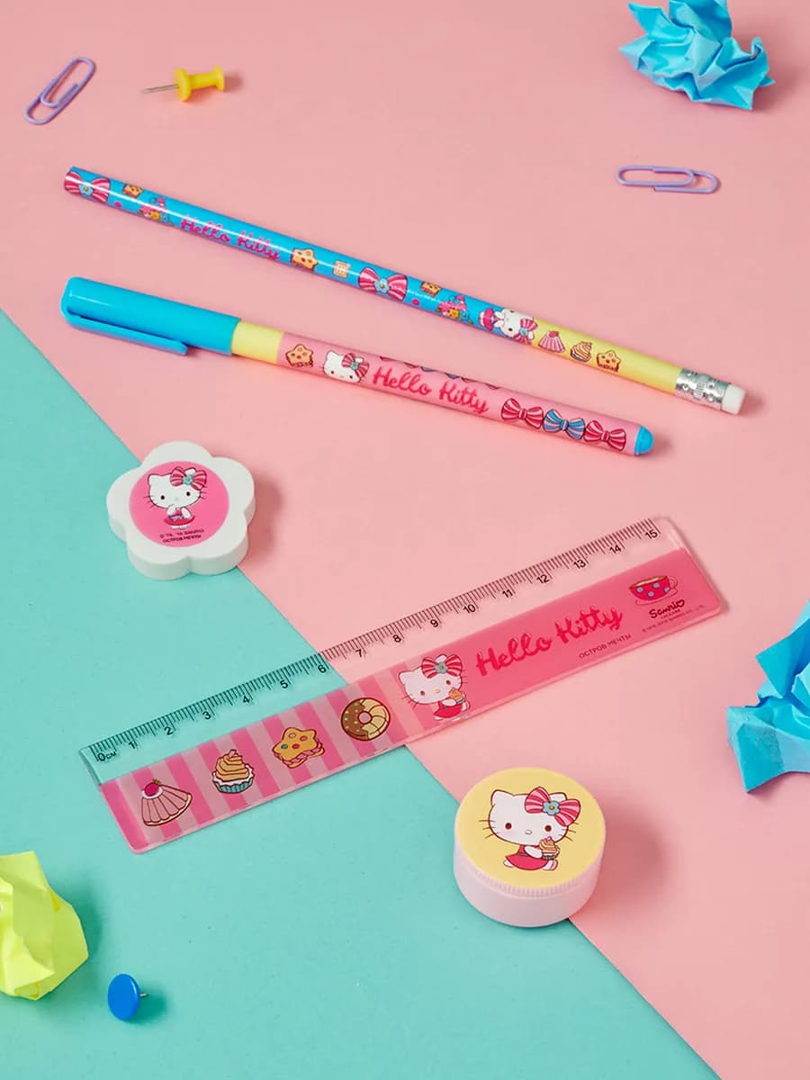 Канцелярский набор в школу, 5 предметов