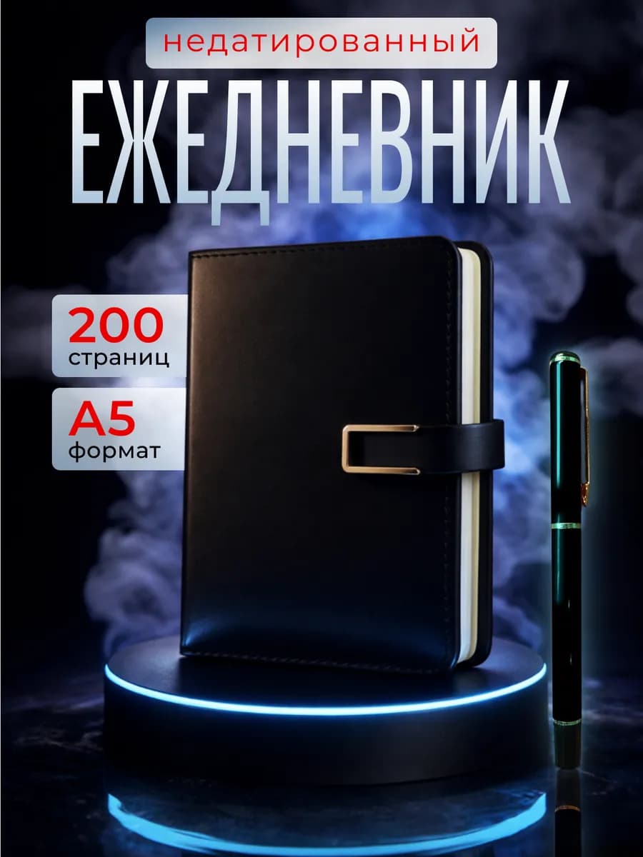 Подарочный набор ежедневник недатированный а 5