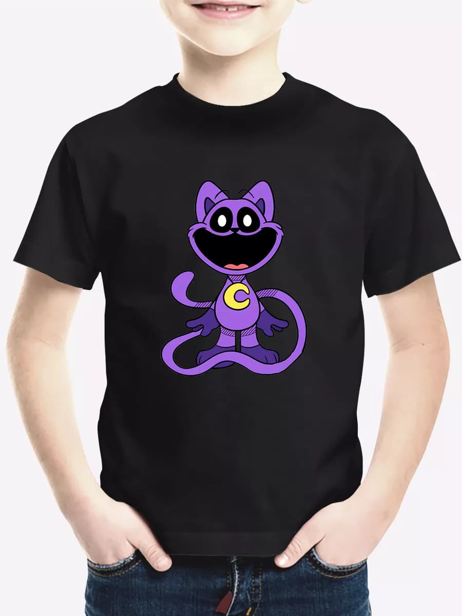 Улыбающиеся твари зверята футболка catnap