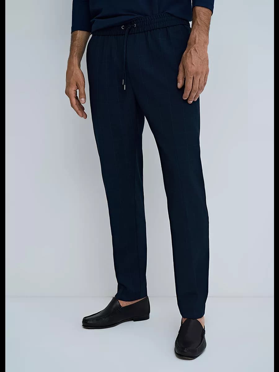 Брюки чиносы на резинке