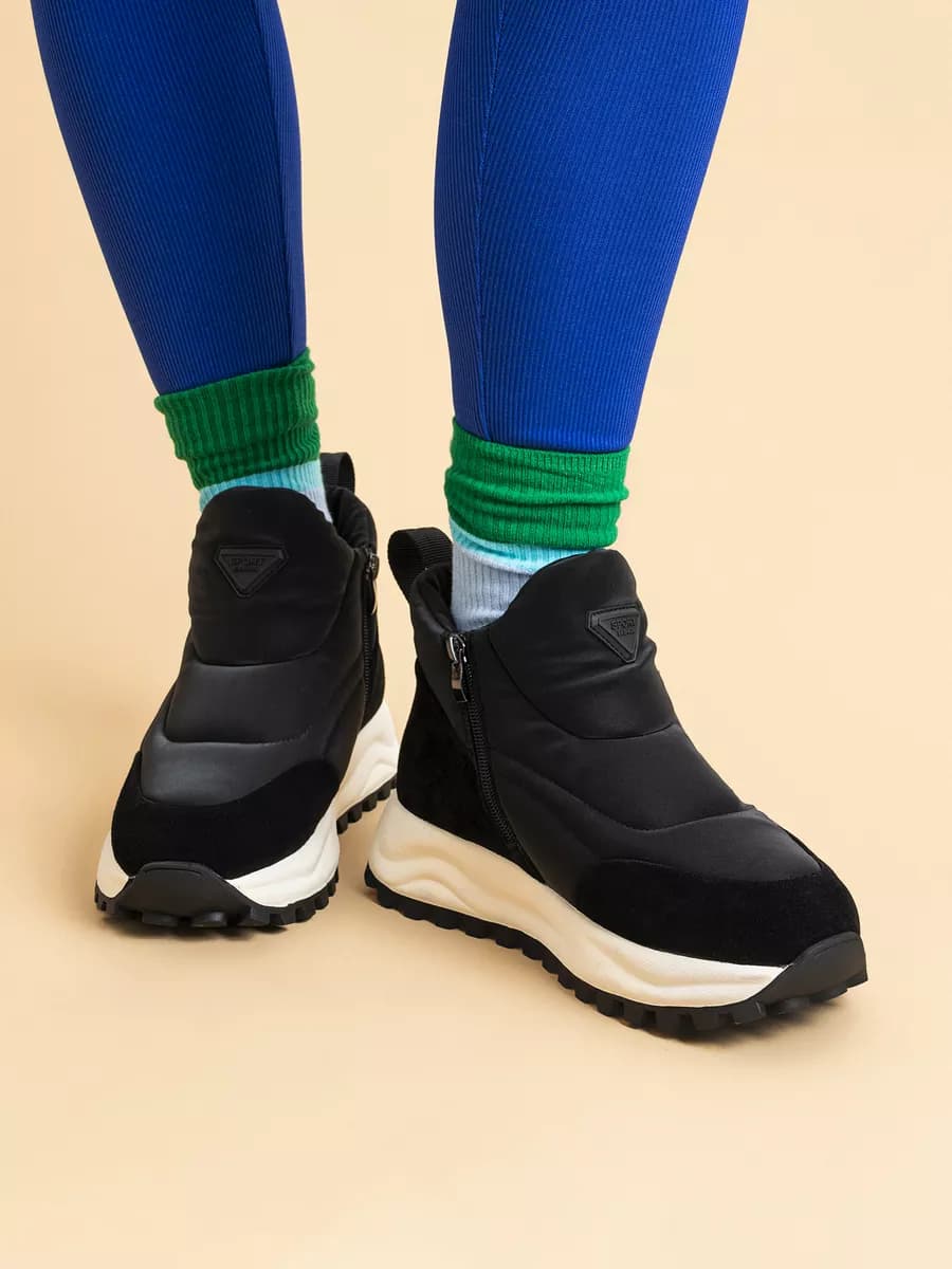 Ботинки текстильные теплые