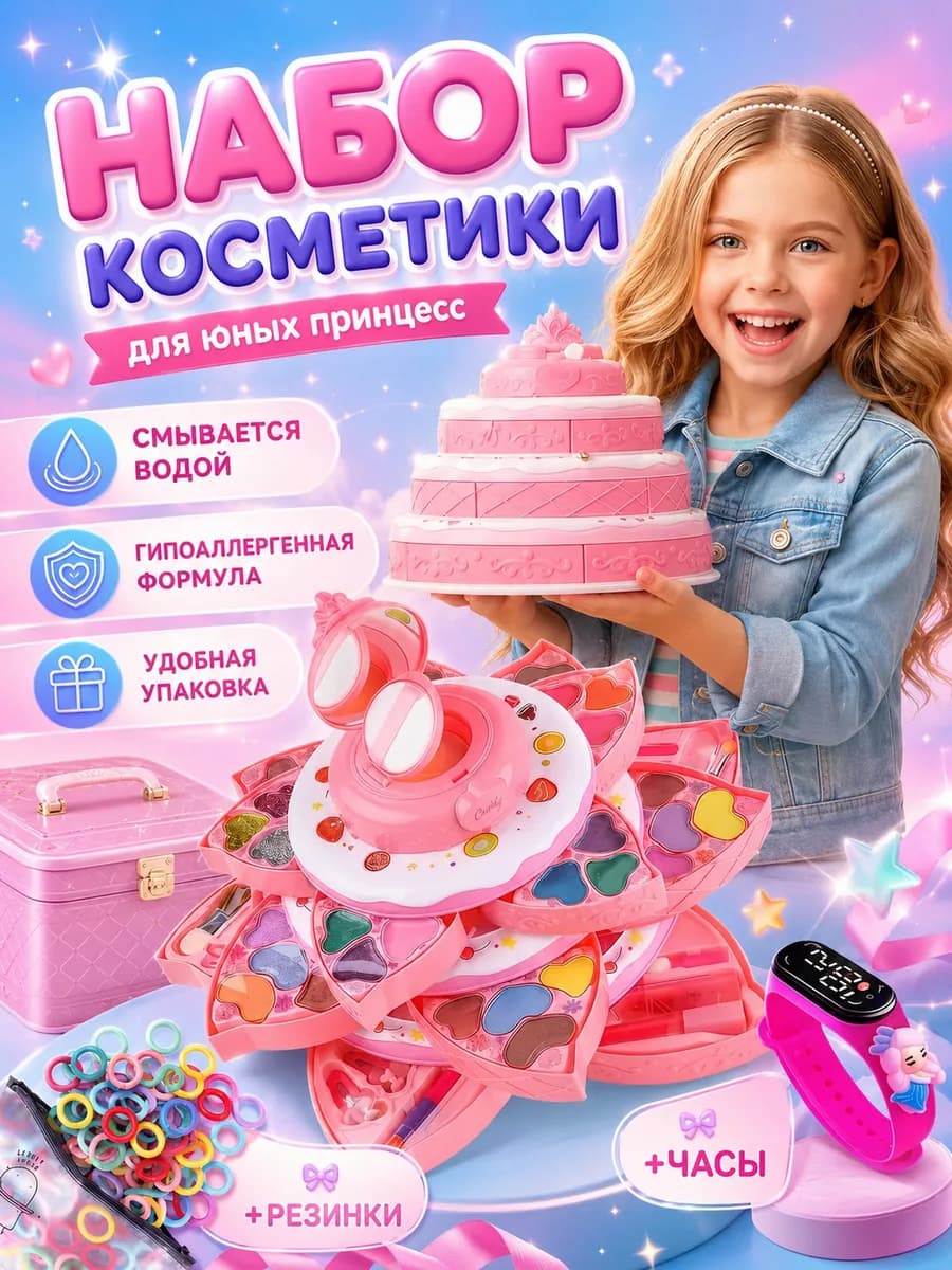 Детская декоративная косметика для девочек