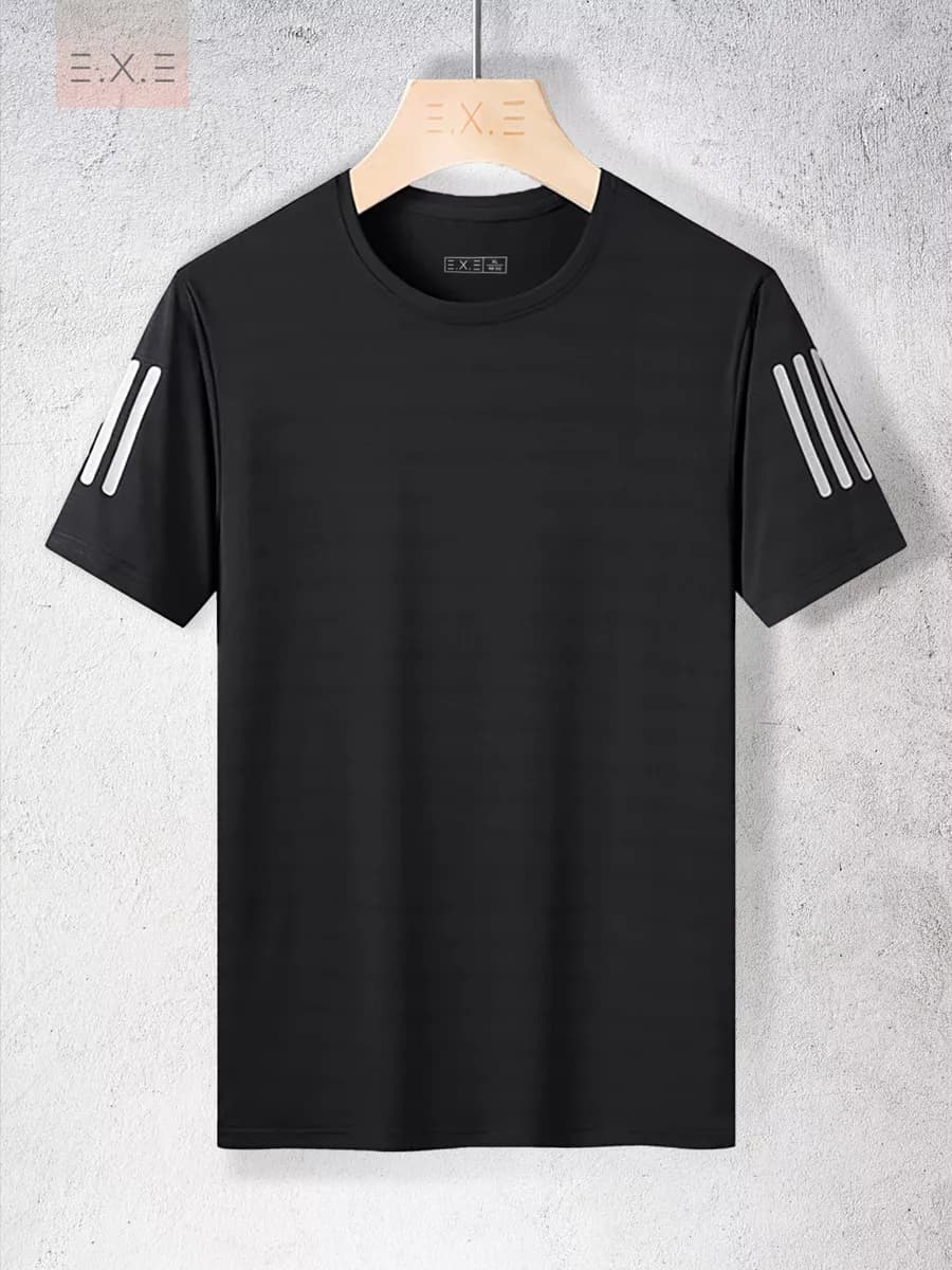 Спортивная футболка свободная для фитнеса